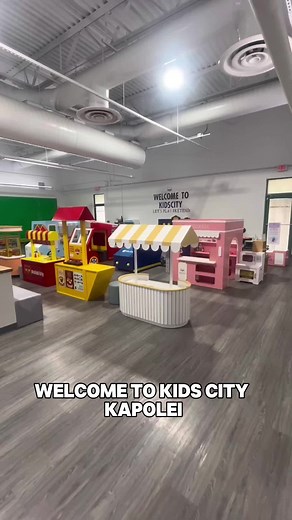 Welcome to Kids City Kapolei! #kidscityhawaii #kapolei #indoorplayground #honolulu #kidscity #new #childrenactivities #birthdayparty #kidspartyvenue #hawaii