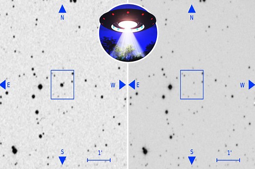 Mysterious blinking lights in the night sky could be ALIENS, new study claims