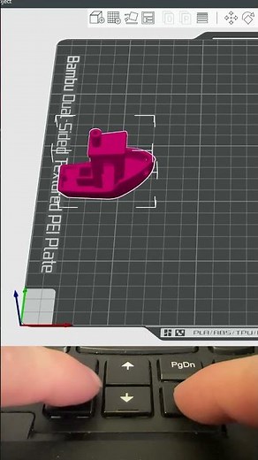Bambu Studio Quick Tip - Arrow Keys