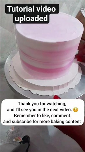 COVER A CAKE AND MARBLE WITH WHIPPED CREAM #whippedcream #cake