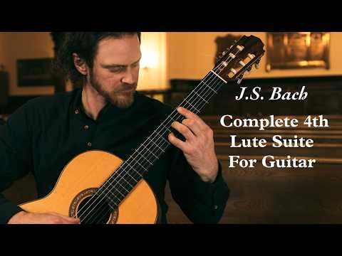 J.S. Bach BWV 1006a, Suite in E Major, on Classical Guitar