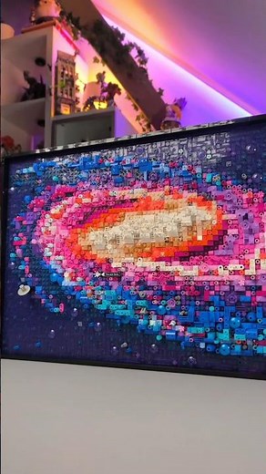 Let's build "LEGO - Art The Milky Way Galaxy | Set 31212" with me☄️✨ #lego #milkyway #galaxy