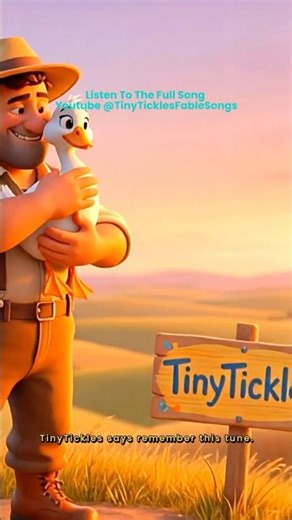 The Goose Left Because of His Greed ♫ TinyTickles Fable Songs ♫ #aesopfables #moral #lesson