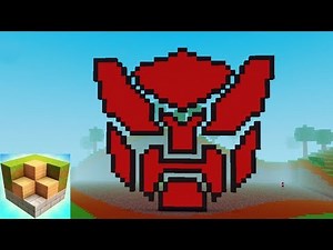 Block Craft 3D : Transformers Logo