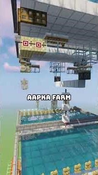 Iron golem farm trick #minecraft #irongolem #irongolemfarm