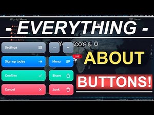 Unity 3D : Menus Part 3 (BUTTONS in 4 Minutes!!)
