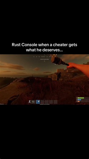 Rust Console when a cheater gets what he deserves…#shorts #rust #rustconsole
