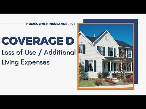 Parts of a home insurance policy, Coverage D