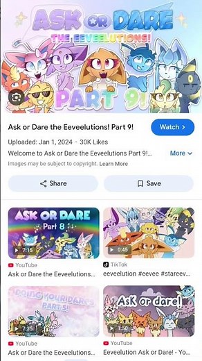 stareevee eeveelution Quest and ask and dare song