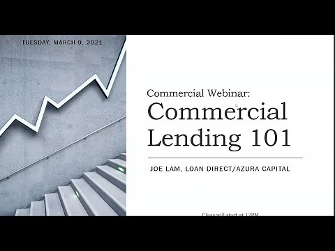 Commercial Lending 101