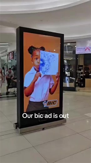 Our bic advert is out