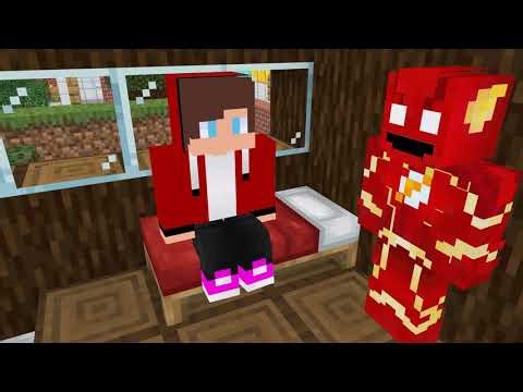 Maizen: JJ become the Flash vs Siren Head Minecraft Animation JJ and Mikey