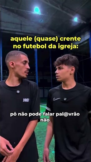 futebol da igreja é tranquilo né? #jovenscristãos #reels #jesus #cristão #viral #futebol