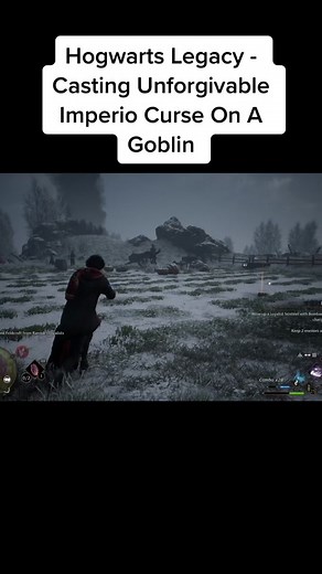 Casting Unforgivable Imperio Curse at Gringotts | Hogwarts Legacy Gameplay