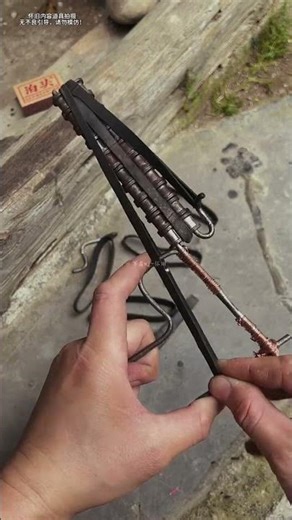 Brilliant DIY Matchstick Gun From Scrap Bike Chains! 🤯 #DIY #Upcycling #Crafts