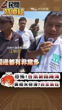 Terrifying Taijiang Turns Into Black Water! Residents Are Furious [#PeopleJusticeTaskForce261-2] ...