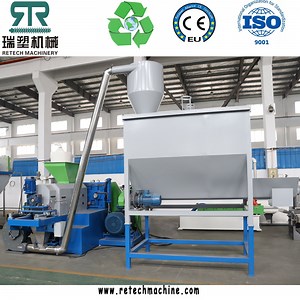 [Hot Item] 500kg/Hr Plastic Squeezing Machine Waste Industrial Post Consumer Film LDPE LLDPE Film Squeezer