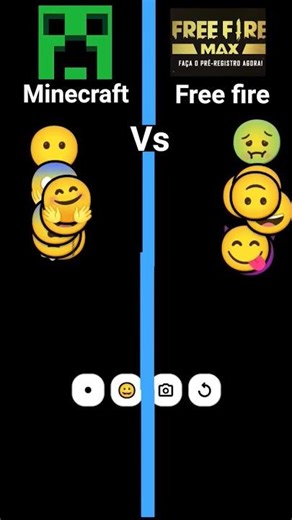 minecraft vs free fire