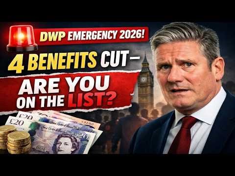 🚨 DWP EMERGENCY 2026: 4 Benefits CUT – Are YOU on the List?