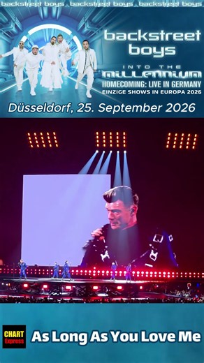 Backstreet Boys - As Long As You Love Me [Live In Düsseldorf, 25.09.2026] #backstreetboys#Düsseldorf