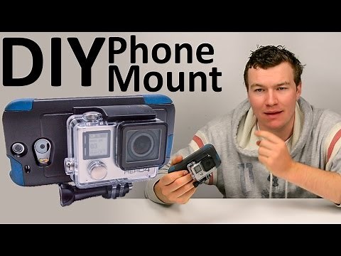 DIY GoPro Cell Phone Mount