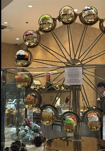 Tiny Girl Enjoying a Buffet Feast