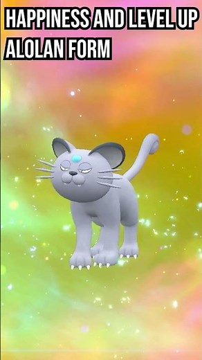Meowth | Persian | Perrserker | Evolution in Pokemon Scarlet & Violet #pokemon #evolution #shorts