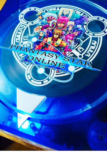 I made a custom shell for the Dreamcast | PSO #sega #dreamcast #custom #shell #retrogaming