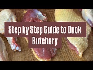 How to Break Down a Whole Duck | Step-by-Step Butchery Guide