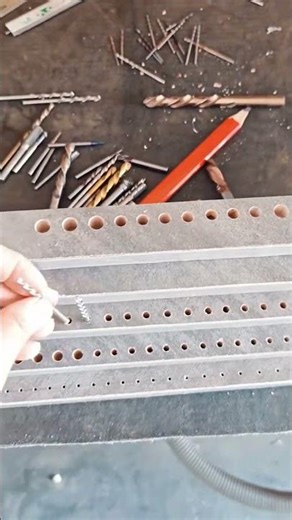 Various types of drill bit storage boxes #tools