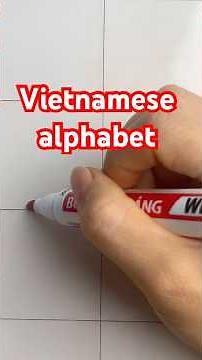 Vietnamese Alphabet Fast – How to Write & Pronounce
