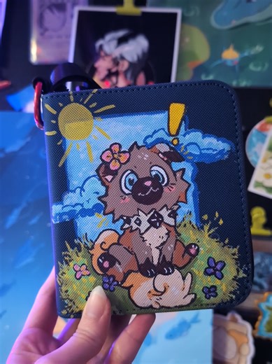 Cute Rockruff Pokémon Binder for a Friend!