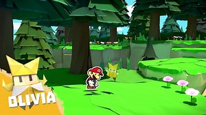 12K views · 437 reactions | ¡Conozcan a Olivia! A diferencia de los otros personajes de origami en Paper Mario: The Origami King, ella está del lado de Mario. Juntos, planean acabar con los planes de su hermano, The Origami King. https://papermario.nintendo.com/es | Nintendo Switch | Facebook