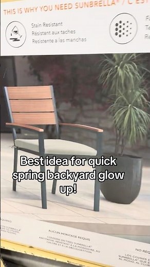 Ultimate Patio Upgrade!! Costco has the best patio cushion! #costco #chair #cushion