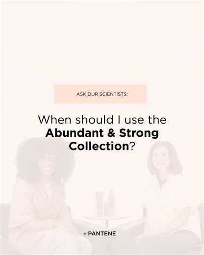 Pantene Pro-V on Instagram: "How often should I use the Abundant & Strong Collection? Shampoo + Conditioner = every time you wash your hair 🛁 Scalp & Root Serum = DAILY 🧖‍♀️ #AbundantAndStrong #AntiHairLoss #HairLoss #Shampoo #HealthyHairJourney"