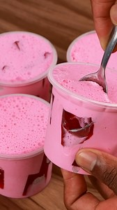 2.4M views · 12K reactions | Creamy cherry jelly dessert! Quick and easy to prepare #recipes #foryoupageviralシ゚ #dessertrecipe #dessert | Recognizing Master | Facebook