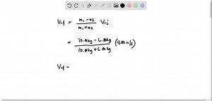 A 10.0 -kg block of ice is sliding due east at 8.00  m / s when it collides elastically with a 6.00 -kg block of ice that is sliding in the same direction at 4.00  m / s. Determine the velocities of the blocks of ice after the collision. SSM Example 7-8 | Numerade
