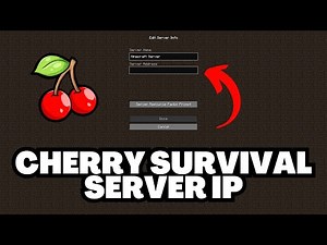 Minecraft Cherry Survival Server IP Address