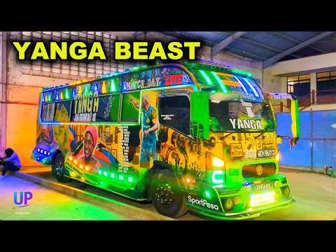 YANGA Matatu Goes CRAZY 🔥 | Nairobi Night Build Like No Other 🇹🇿 🇹🇿 #tanzania