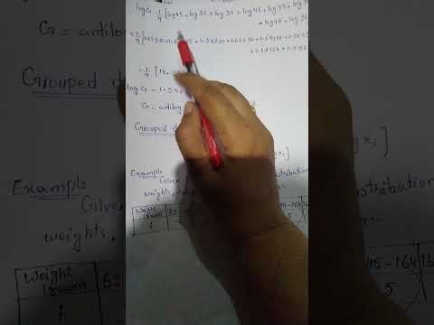 Geometric mean|examples for group and ingroup data|probability and statistics 