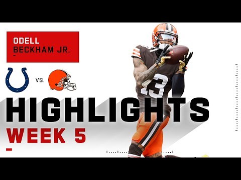 Odell Beckham Jr. Highlights vs. Colts | NFL 2020 Highlights