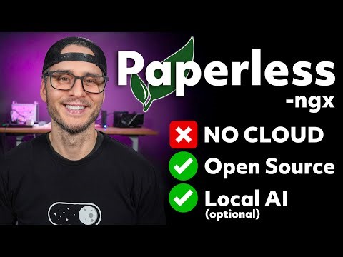 Paperless-ngx + Local AI (Optional): Better OCR, Self-Hosted, No Cloud