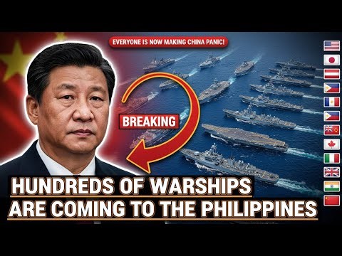 World Unites! Nations Deploy Hundreds of Warships to Protect the Philippines 🇵🇭🔥