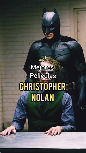 Las Mejores PELICULAS de CHRISTOPHER NOLAN Top 7