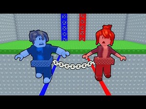 Chained Together 2 Player Obby Roblox - HARDEST Co-op Challenge! (FULL GAMEPLAY)
