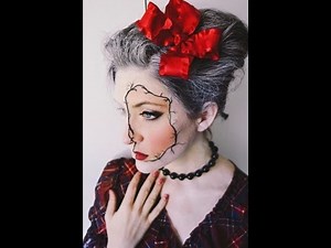 Halloween Makeup tutorial: Porcelain Doll