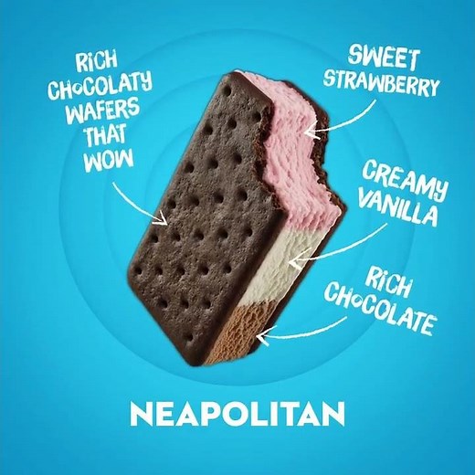 Blue Bunny ice cream sandwiches review