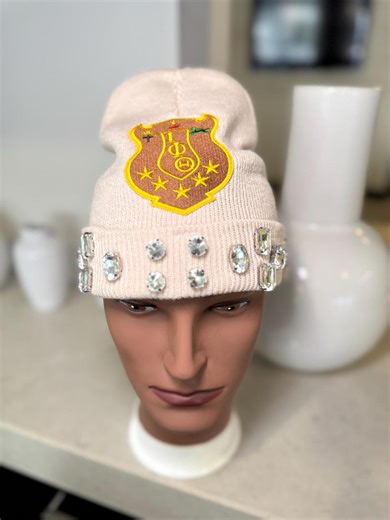 Iota Phi Theta – Iced Tan Royal Luxe Beanie