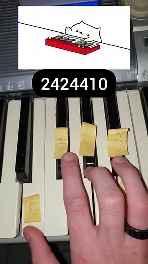 5 Notes Lets Go - Memeless - (Piano Tutorial) #shorts #piano