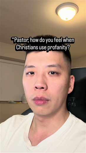 How do I feel when Christians use profanity?
